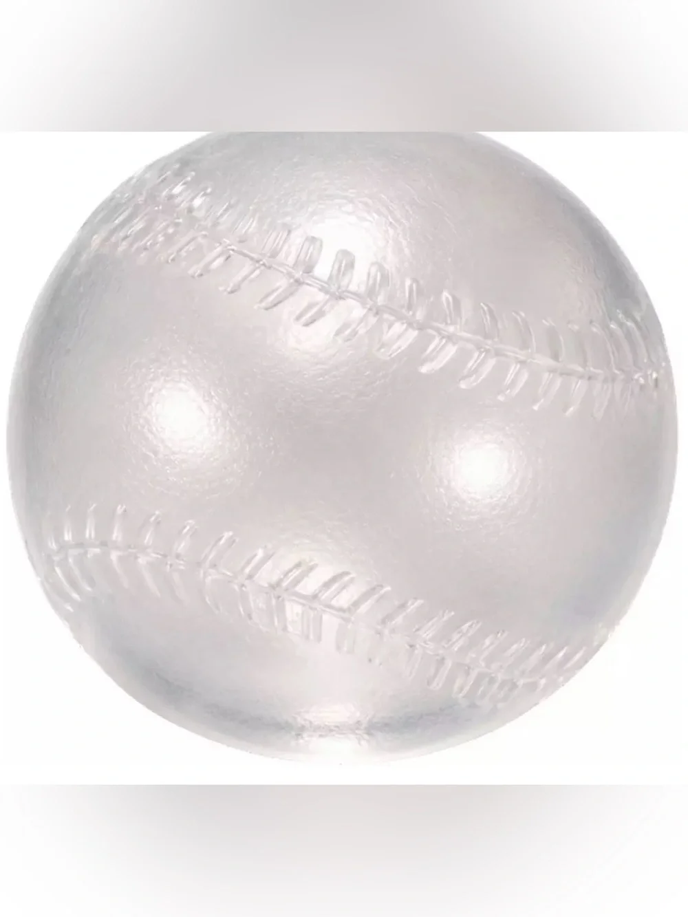 💛3 Squishies for $25💛 Clear white BASEBALL ⚾️ squishy